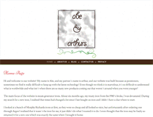 Tablet Screenshot of abeandarthursrestaurant.com
